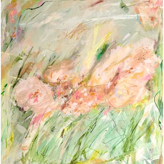 Peach Breeze - Print On Fine Art Paper