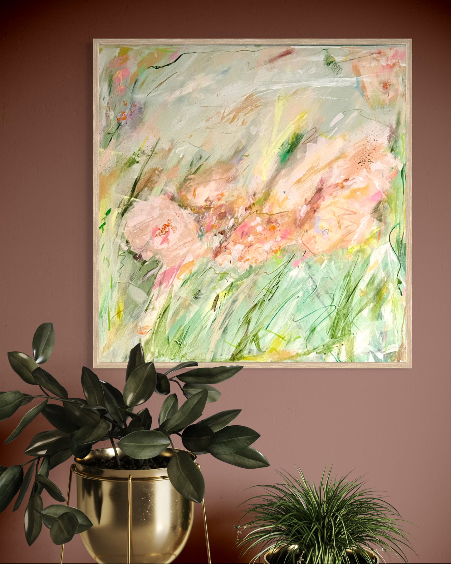 Peach Breeze - Print On Fine Art Paper
