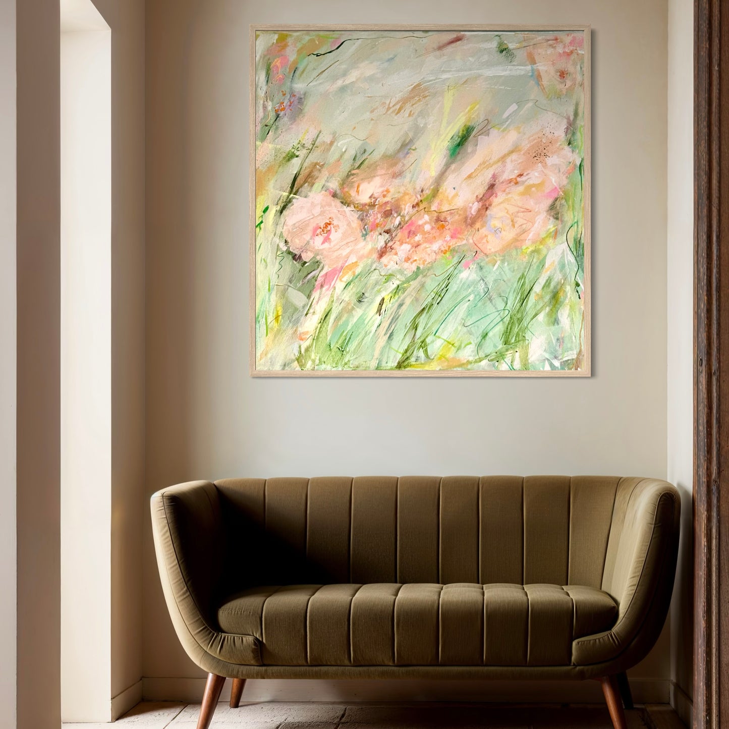 Peach Breeze - Print On Fine Art Paper